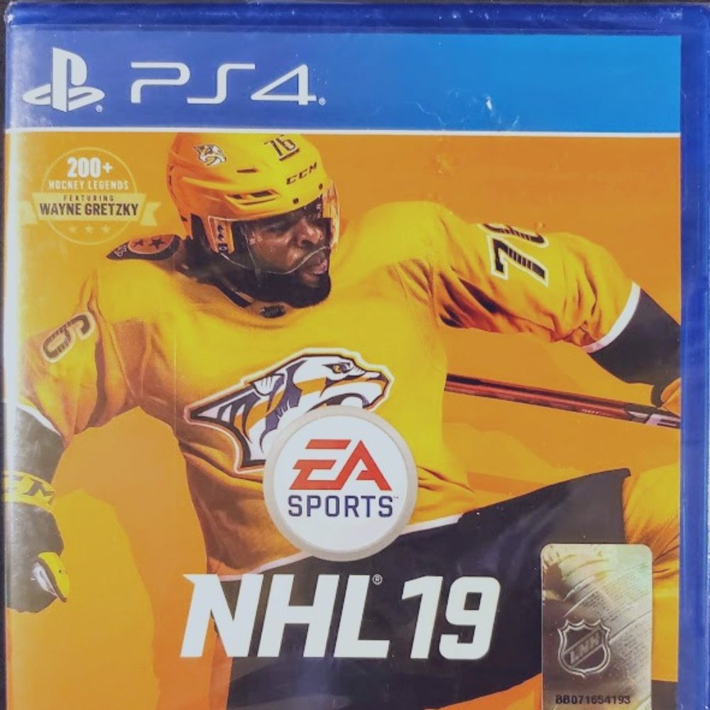 PS4 EA Sports NHL 19 Video Game E 10+ Brand New Factory Sealed Play Station 4